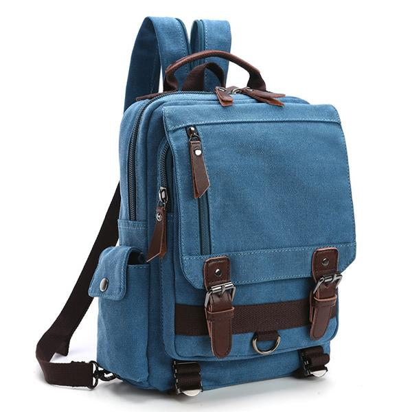 CASUAL CANVAS OUTDOOR TRAVEL BACKPACK 52963602M